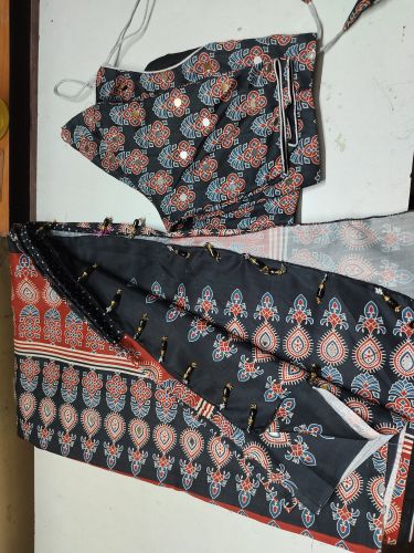 ajrak saree Saree