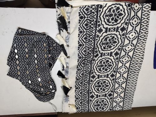 ajrak saree Saree