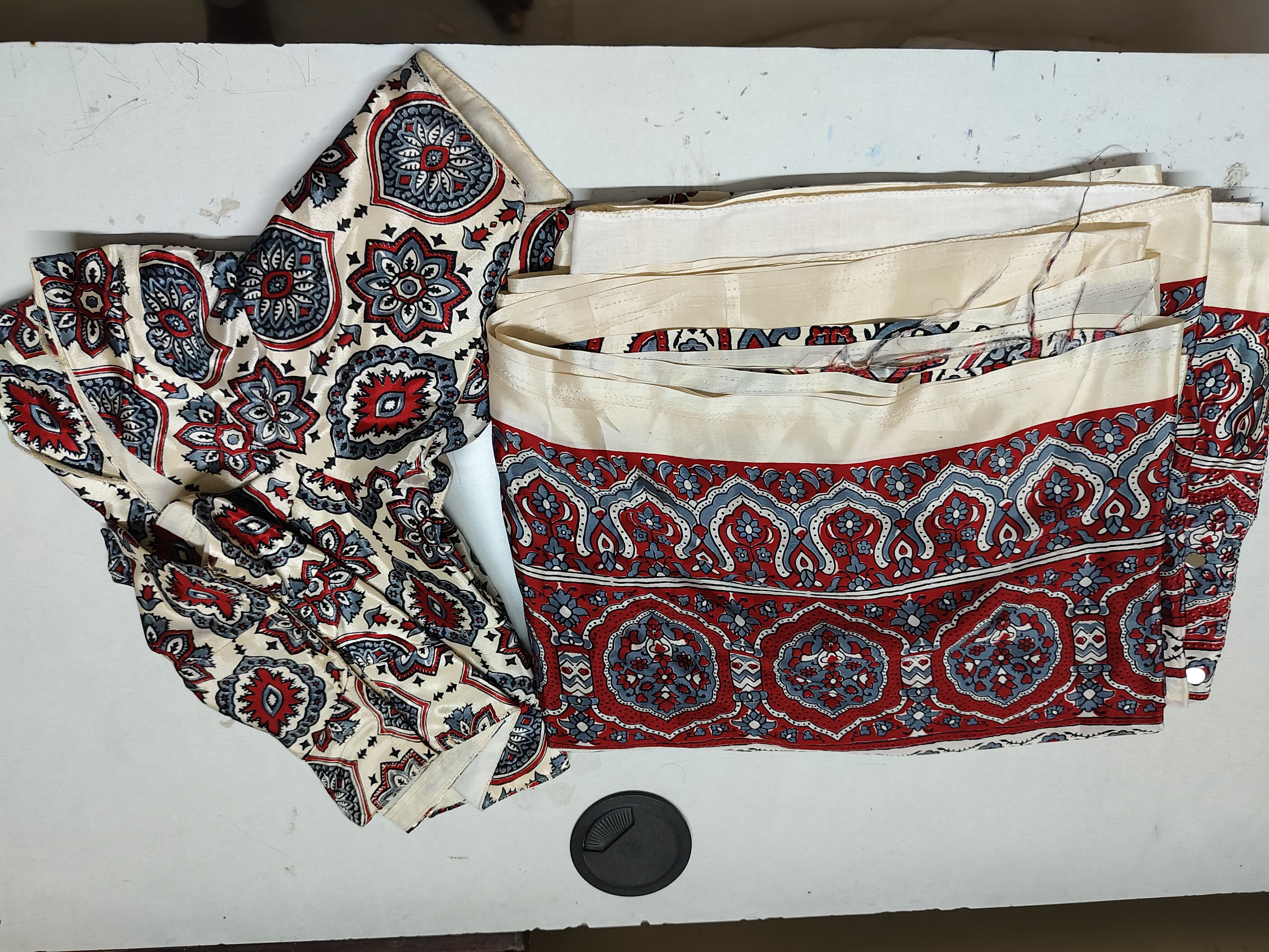 ajrak saree Saree