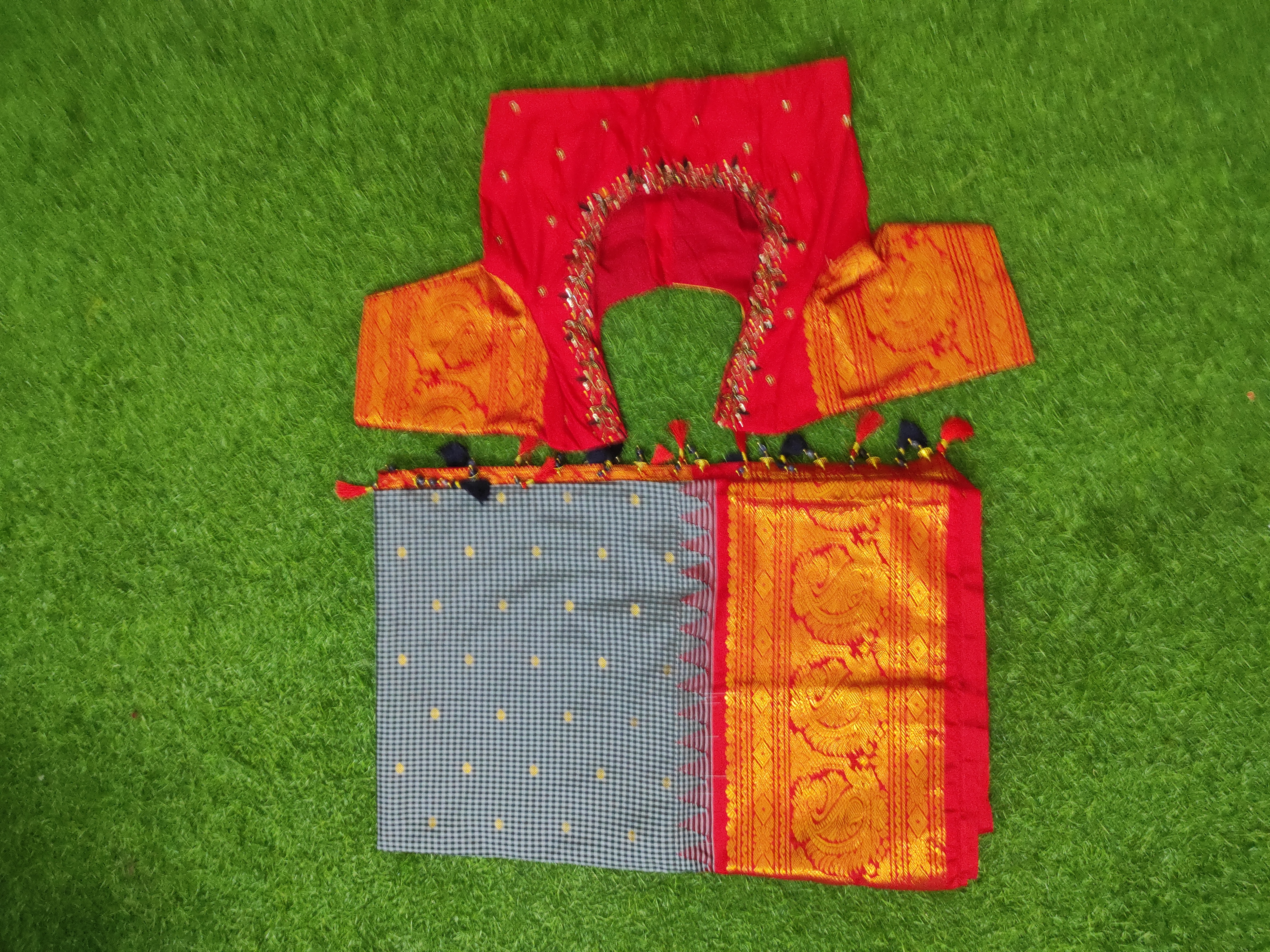 Semi gadwal saree Saree