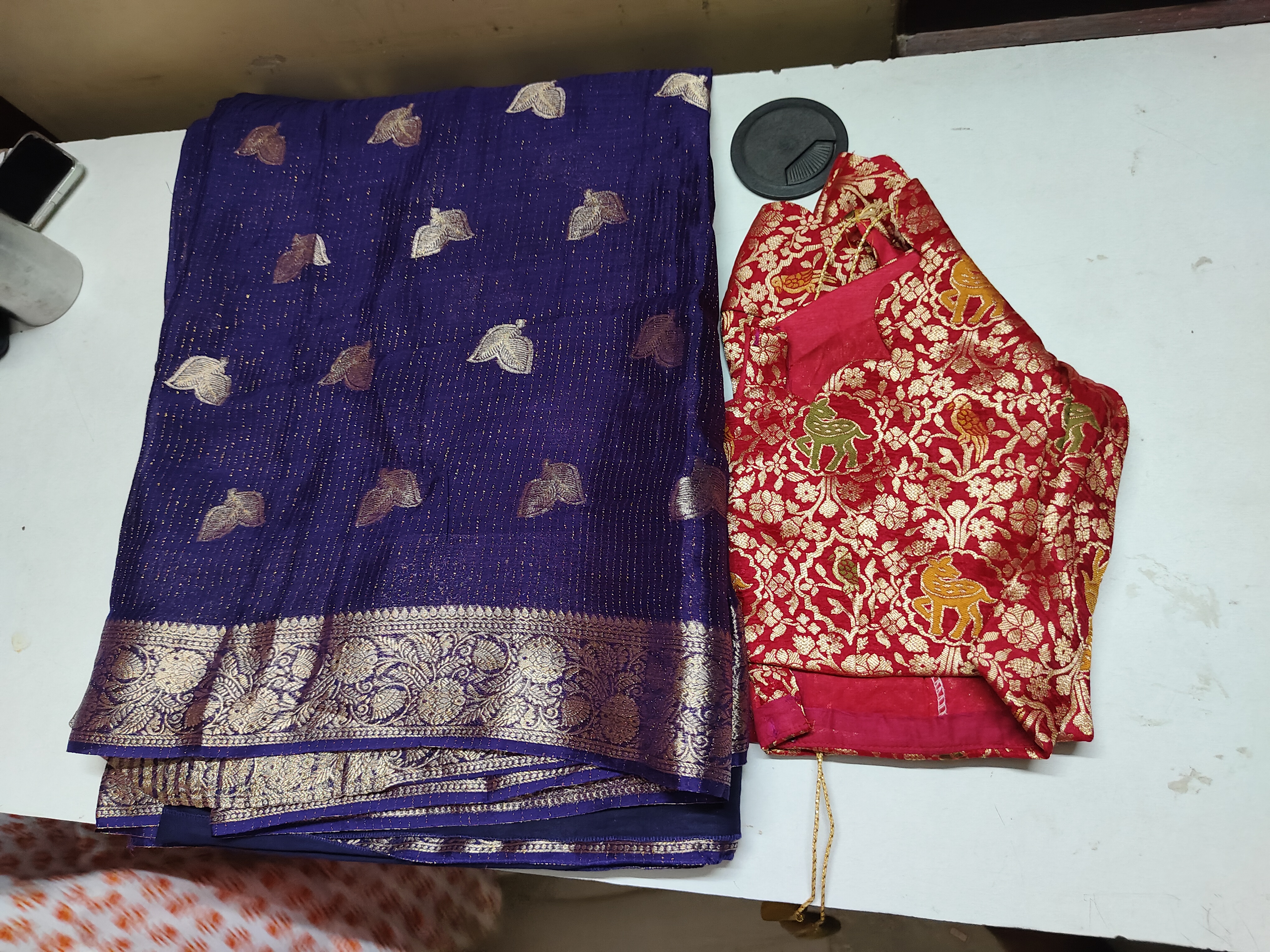 pure georgette Saree