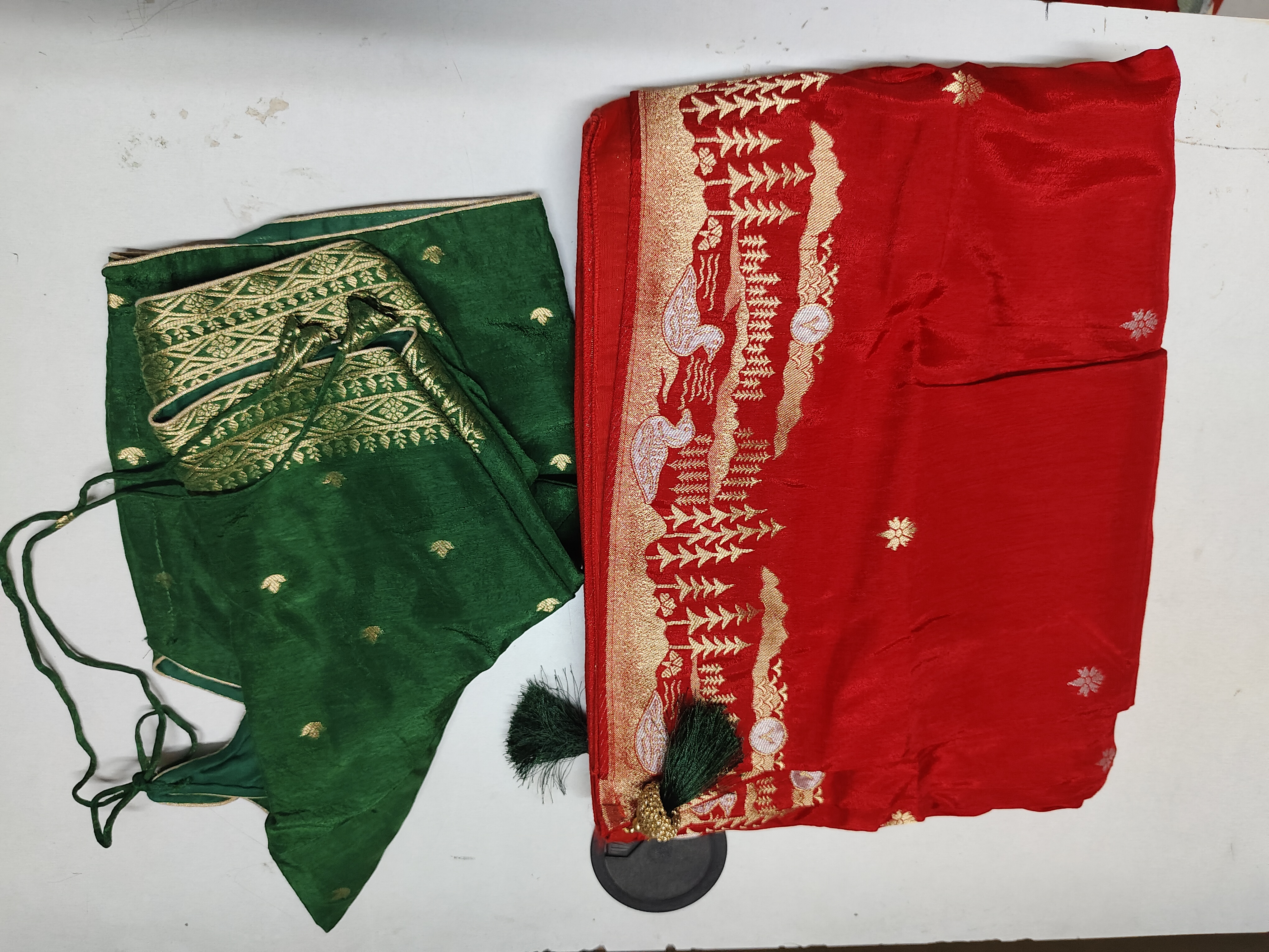 raw mango silk Saree