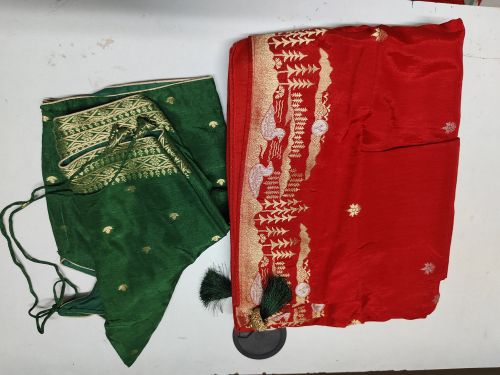 raw mango silk Saree
