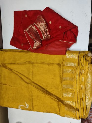 raw mango silk Saree
