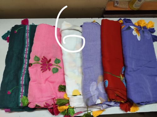 mul mul cotton Saree