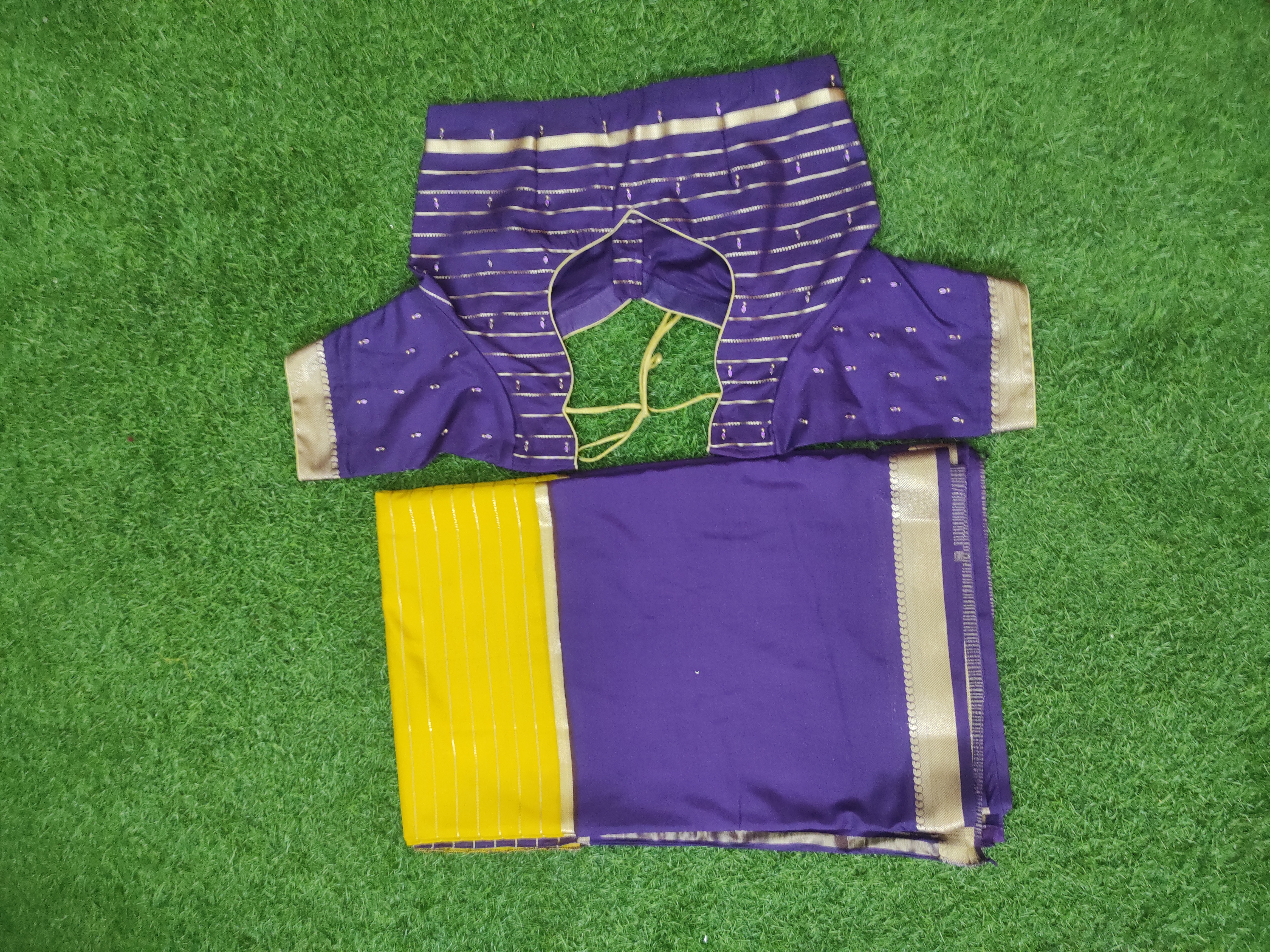 Mysore crape saree Saree