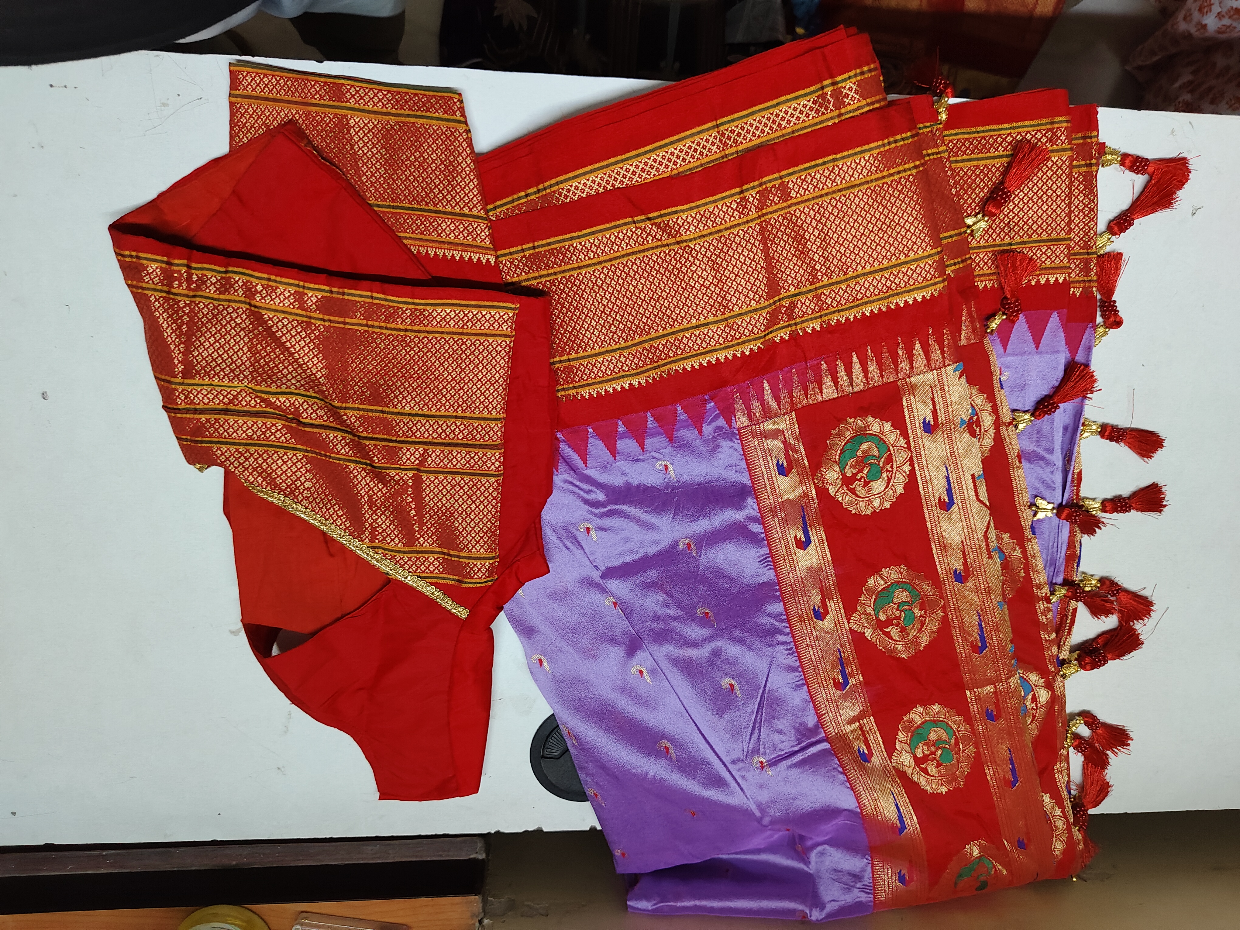 narayanpet saree with kadi border Saree