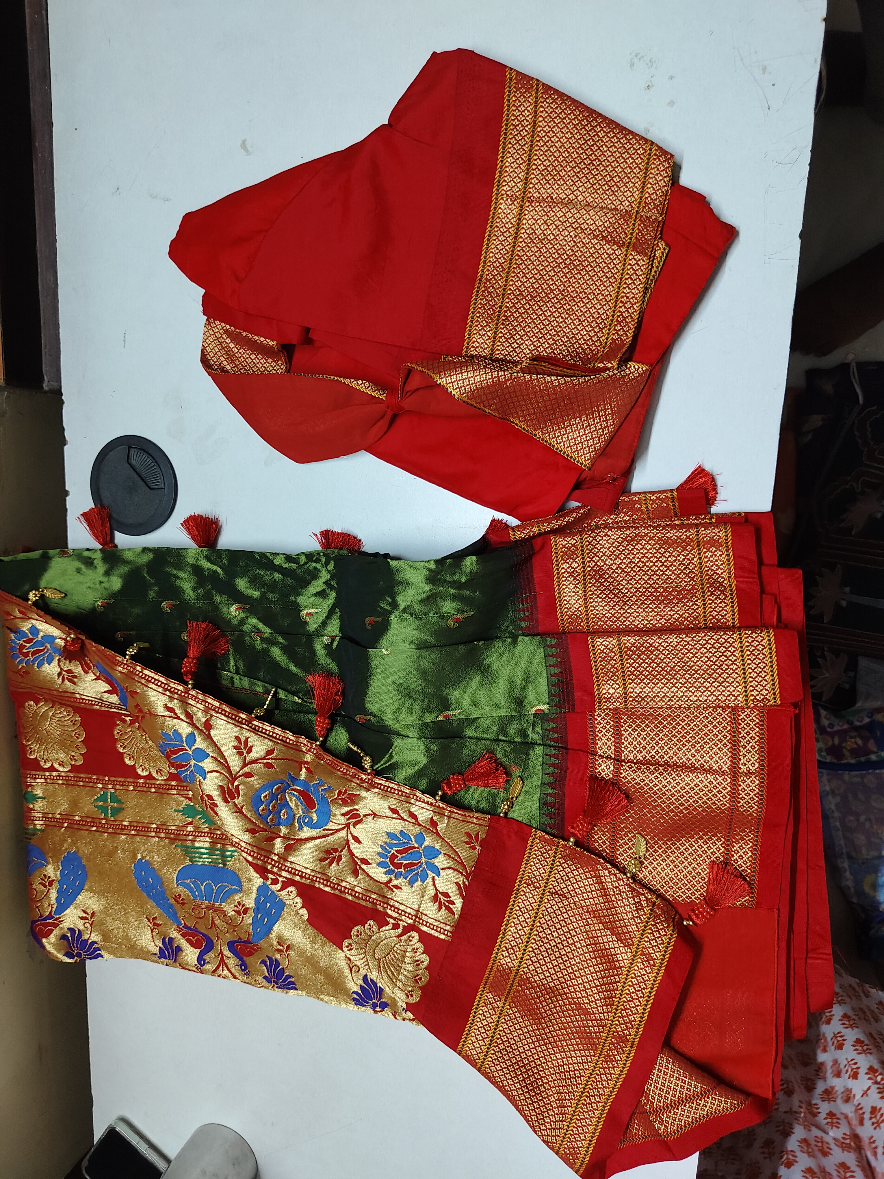 narayanpet saree with kadi border Saree