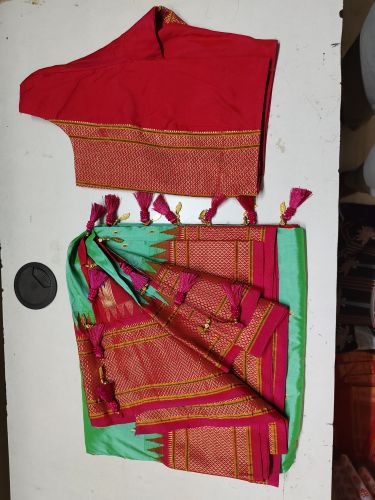 narayanpet saree with kadi border Saree