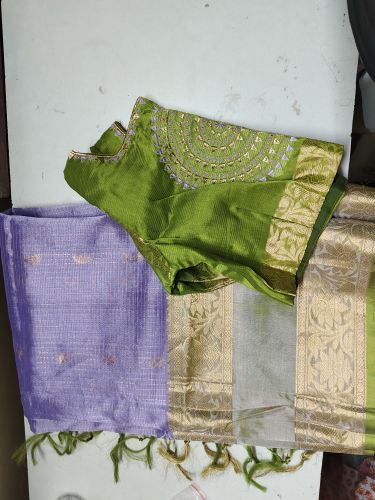 Pure Mangalagiri pattu saree Saree