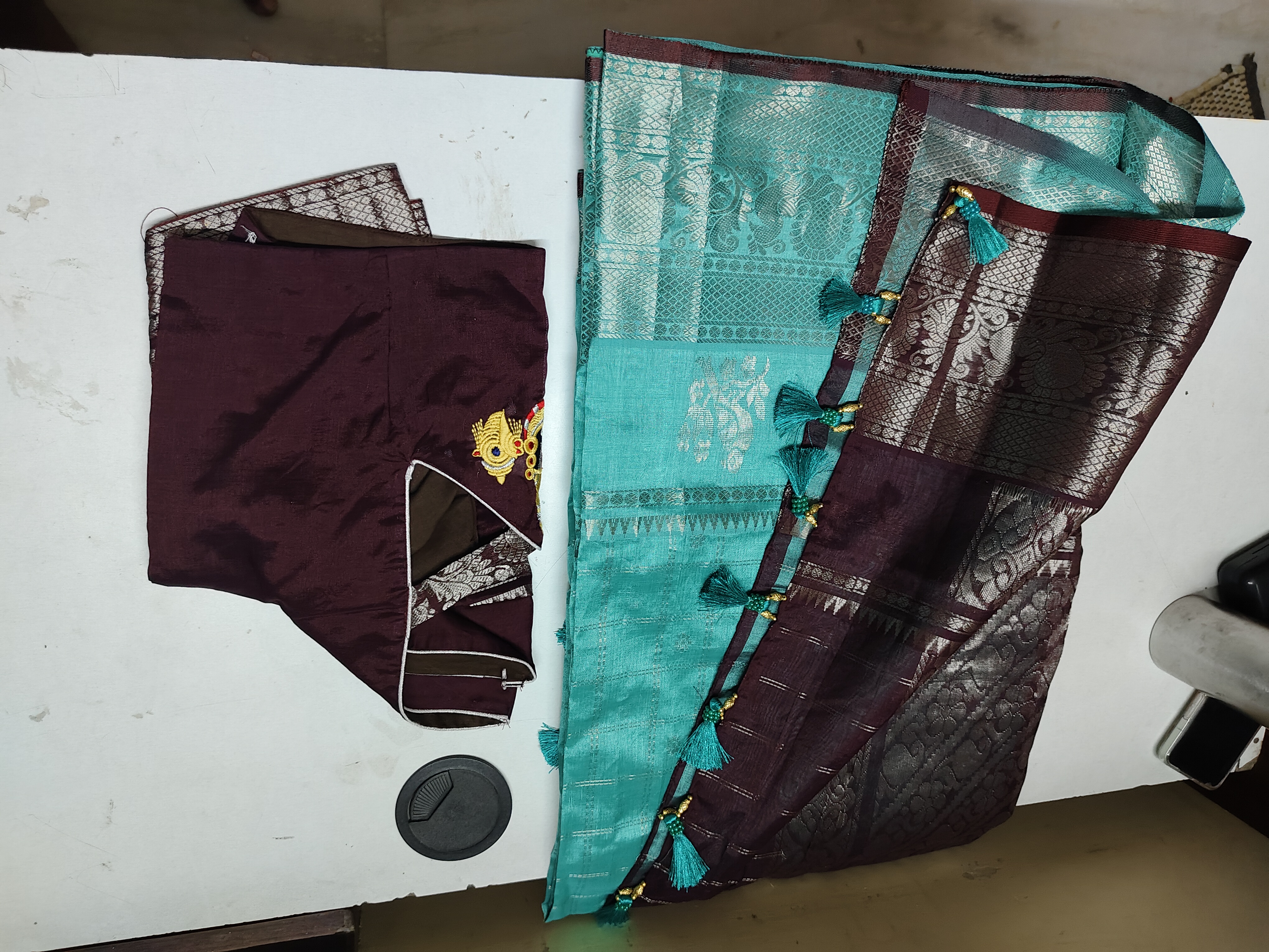 Pure Mangalagiri pattu saree Saree