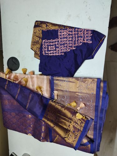 Pure Mangalagiri pattu saree Saree