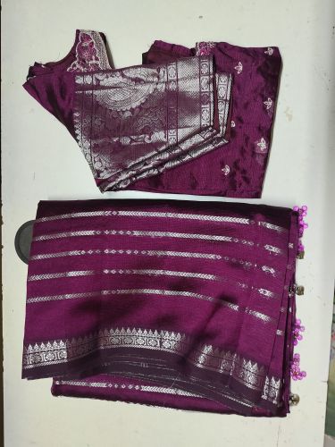Pure Mangalagiri pattu saree Saree