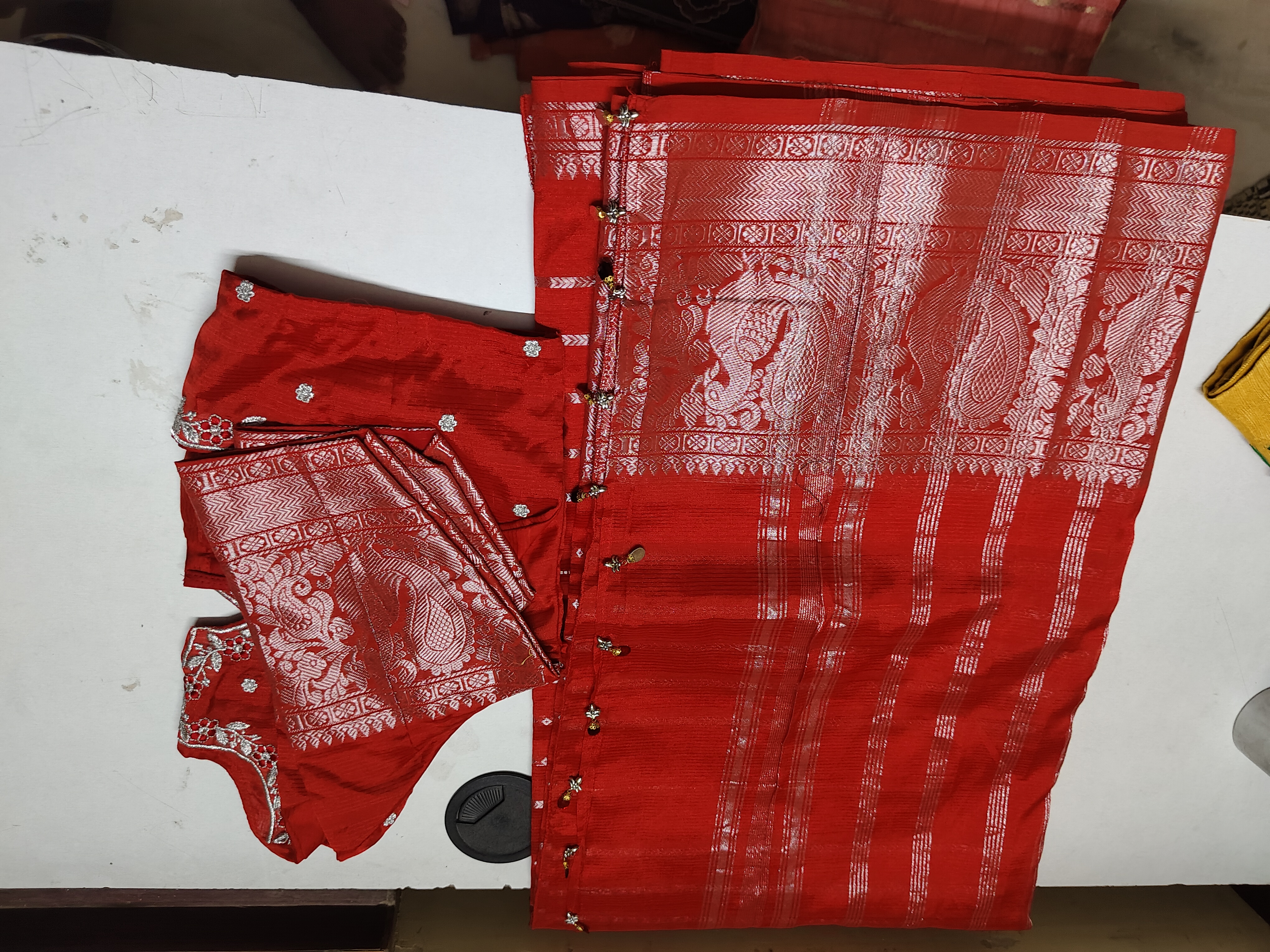 Pure Mangalagiri pattu saree Saree