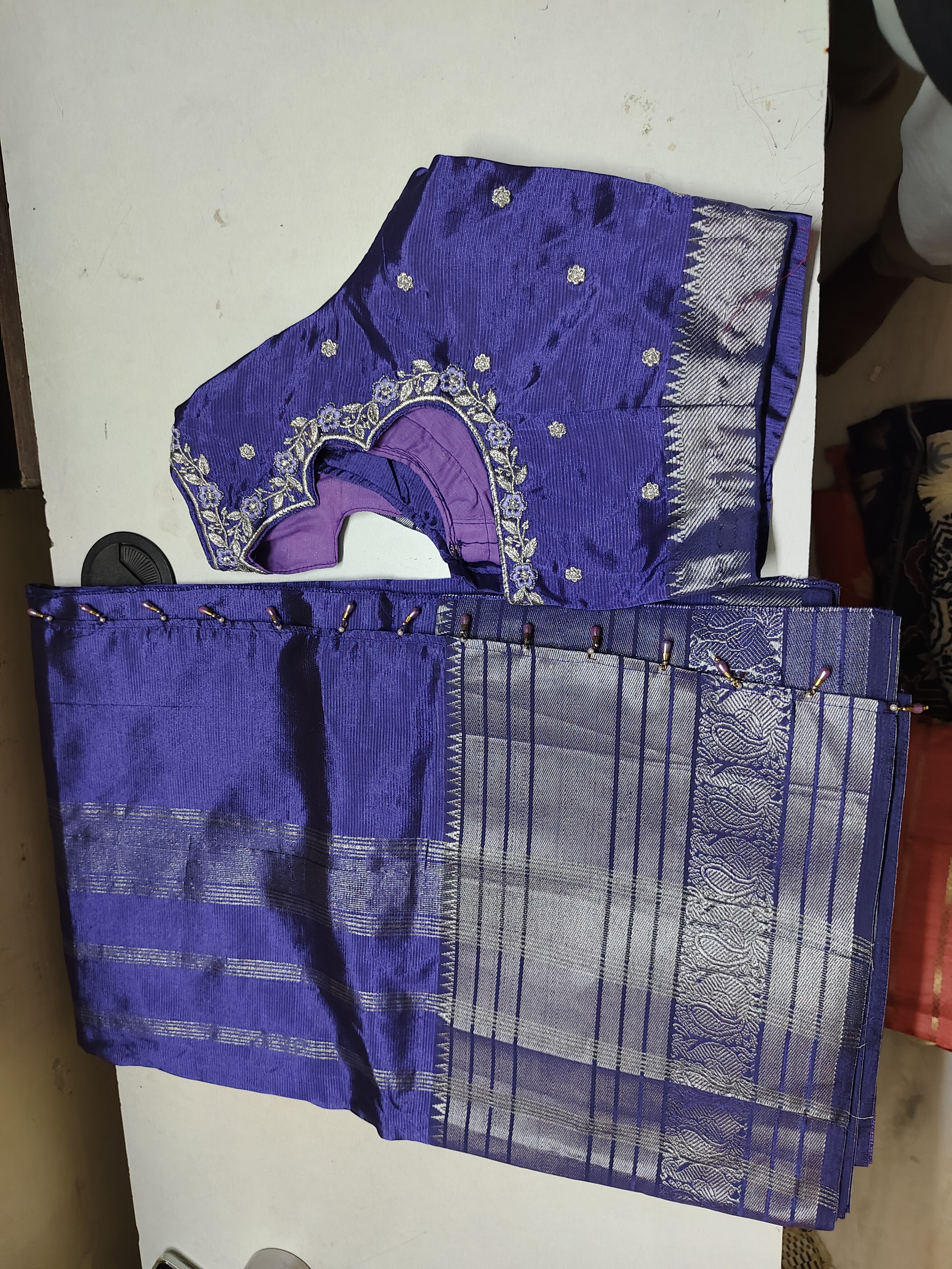 Pure Mangalagiri pattu saree Saree