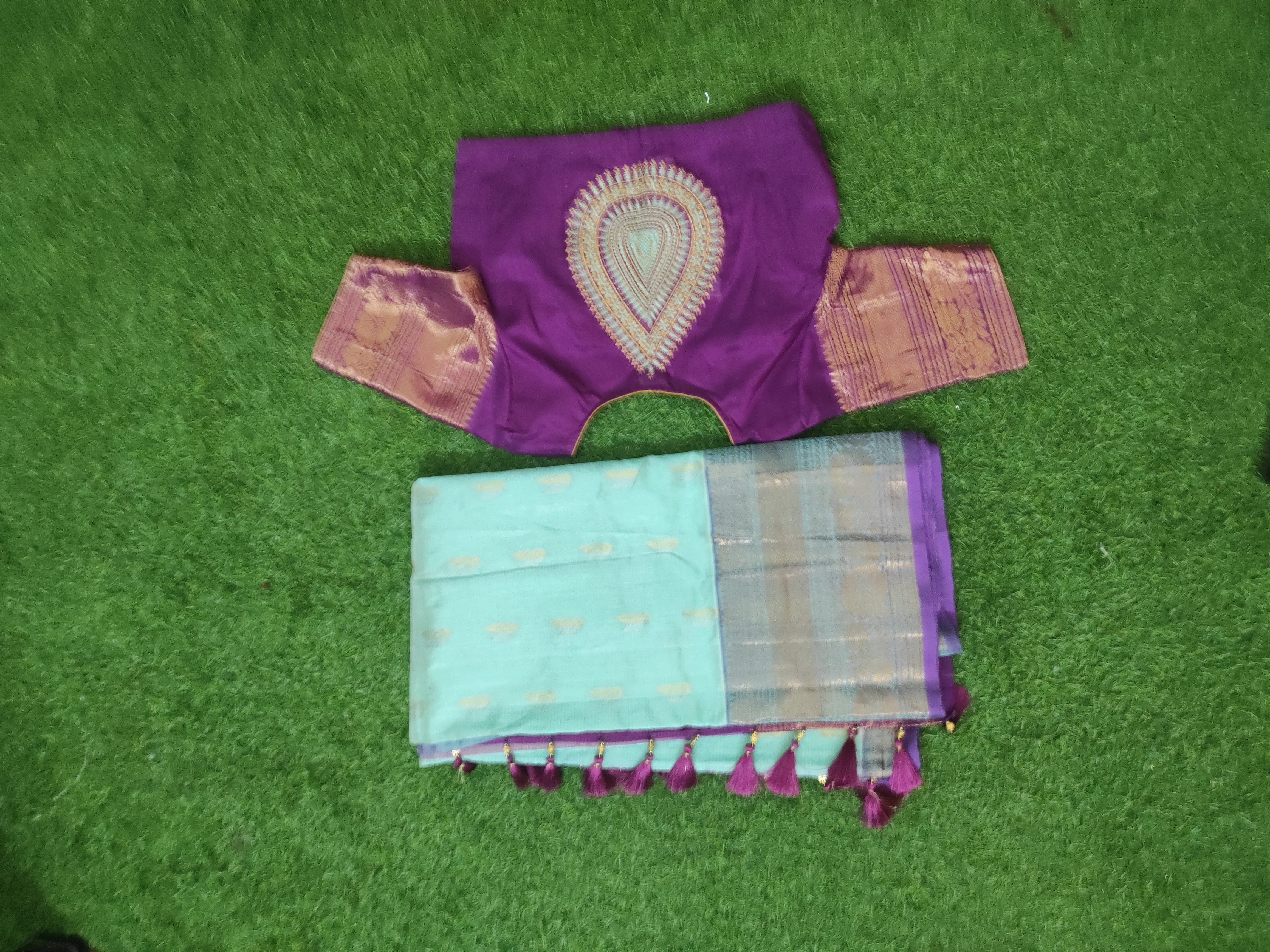 Pure Mangalagiri pattu saree Saree