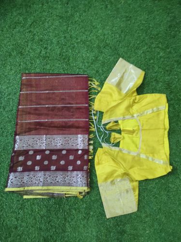 Pure Mangalagiri pattu saree Saree