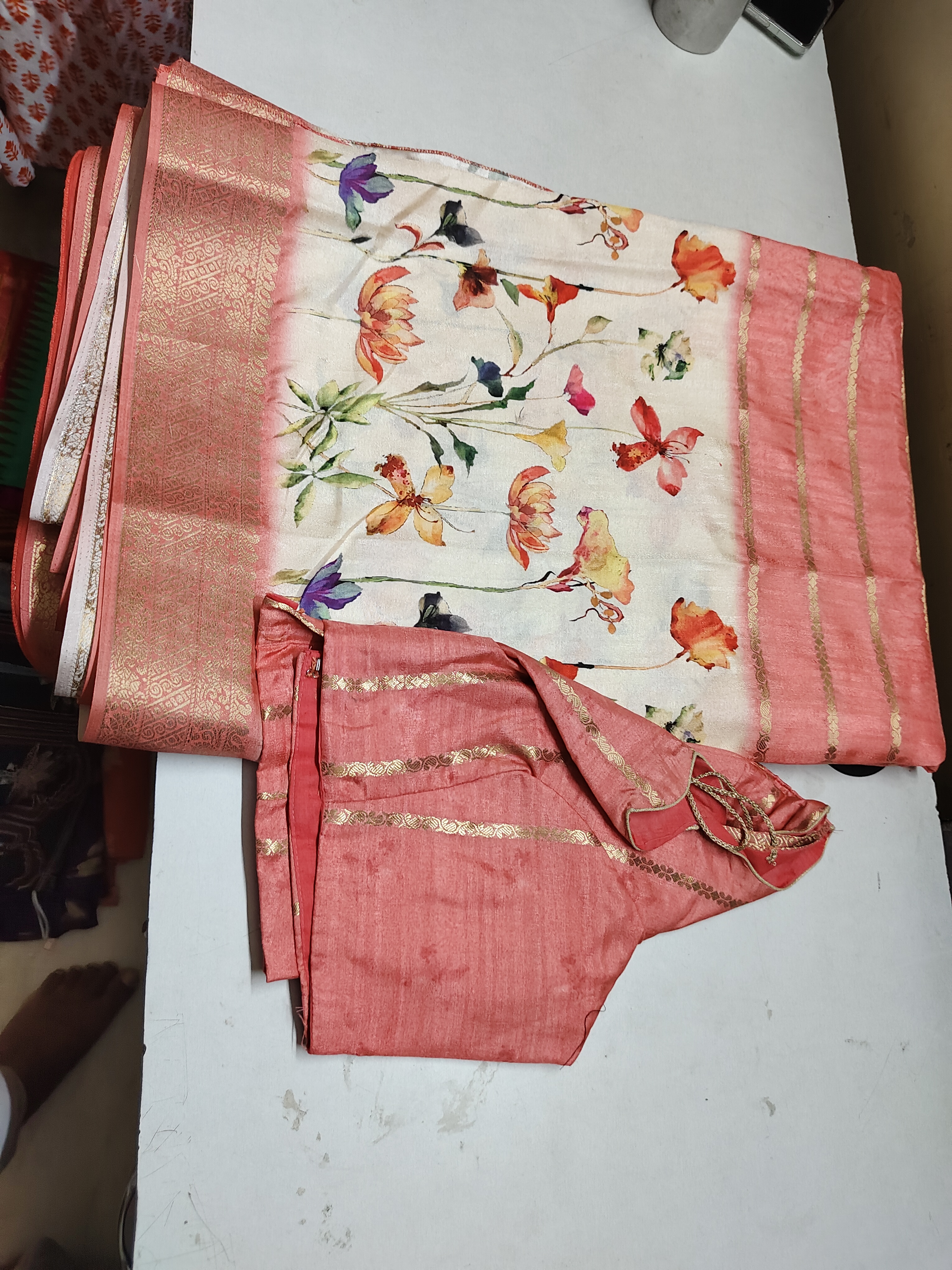 mysore crape saree Saree