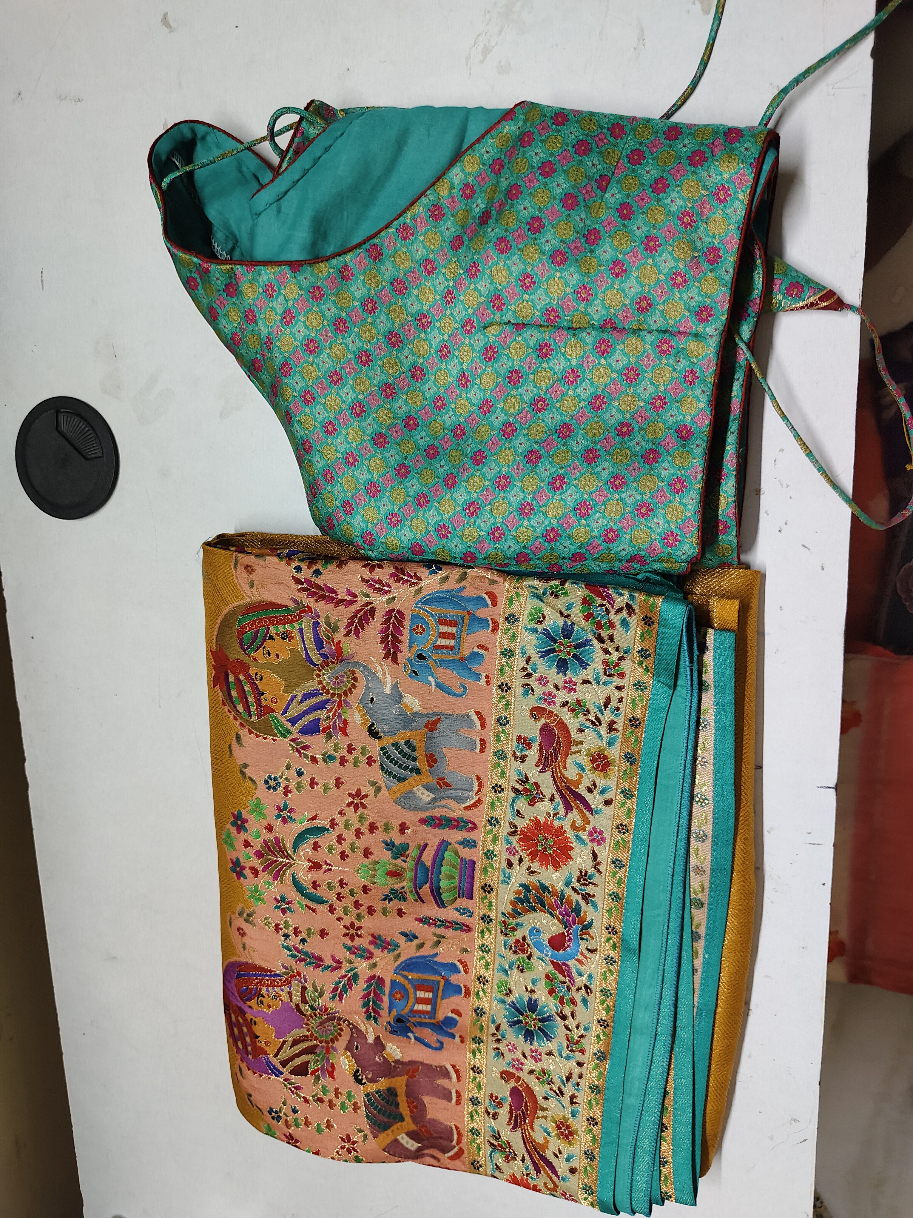 banaras meenakari work saree Saree